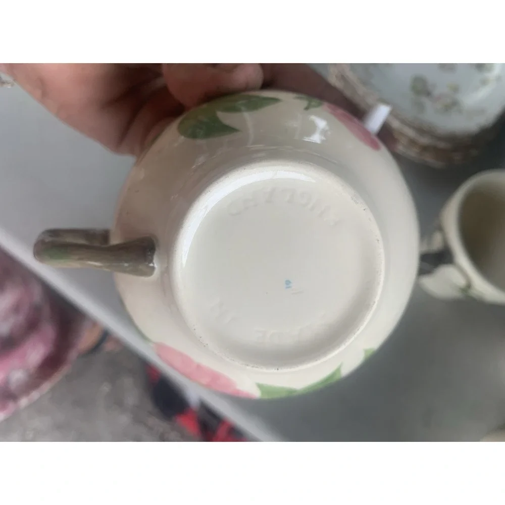 Vintage Franciscan Desert Rose Flat Tea Cup Made In England 2.25